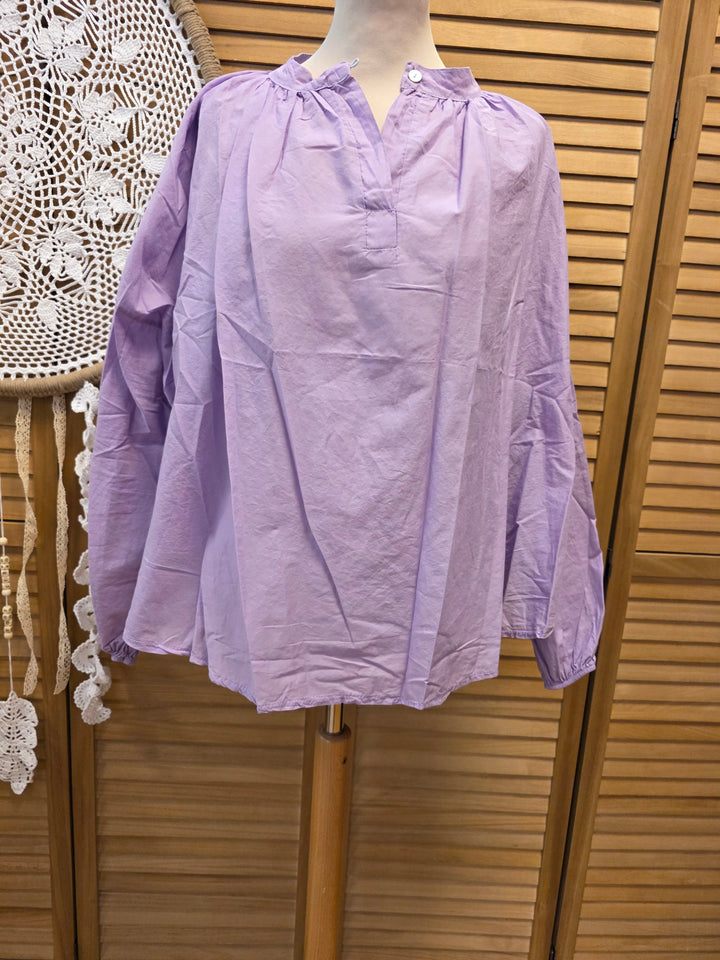 BLOUSE OVERSIZE PURPLE