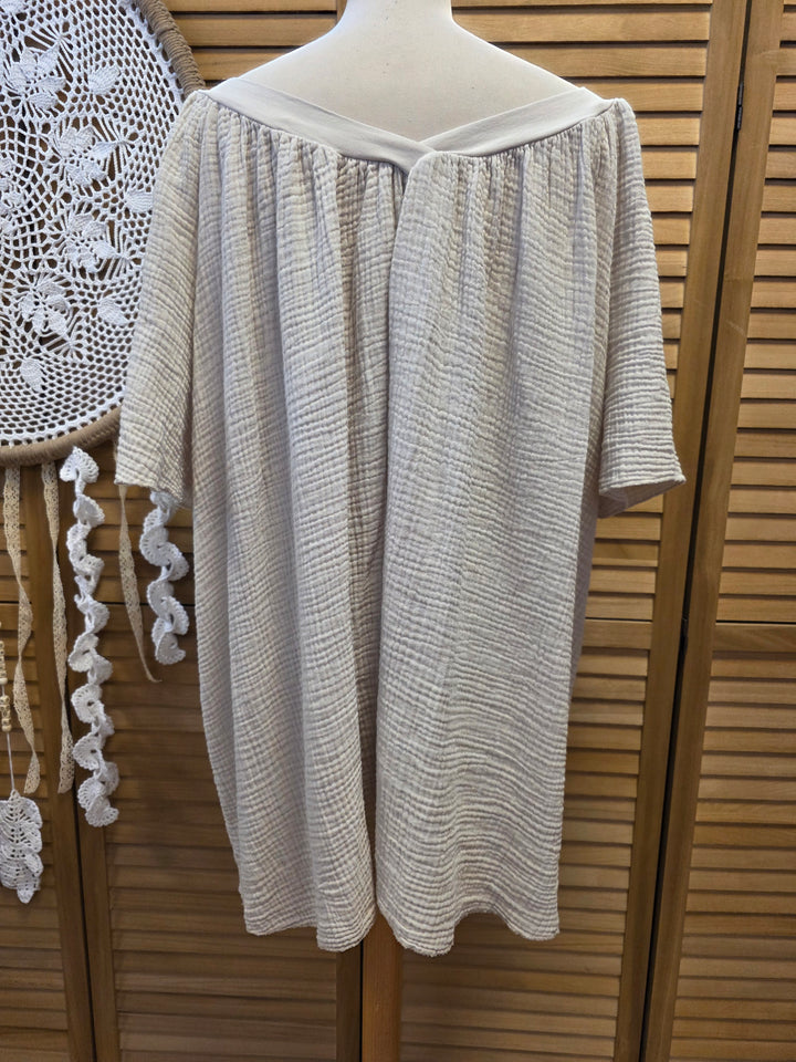 TUNIQUE GAZE DE COTON CHANCE