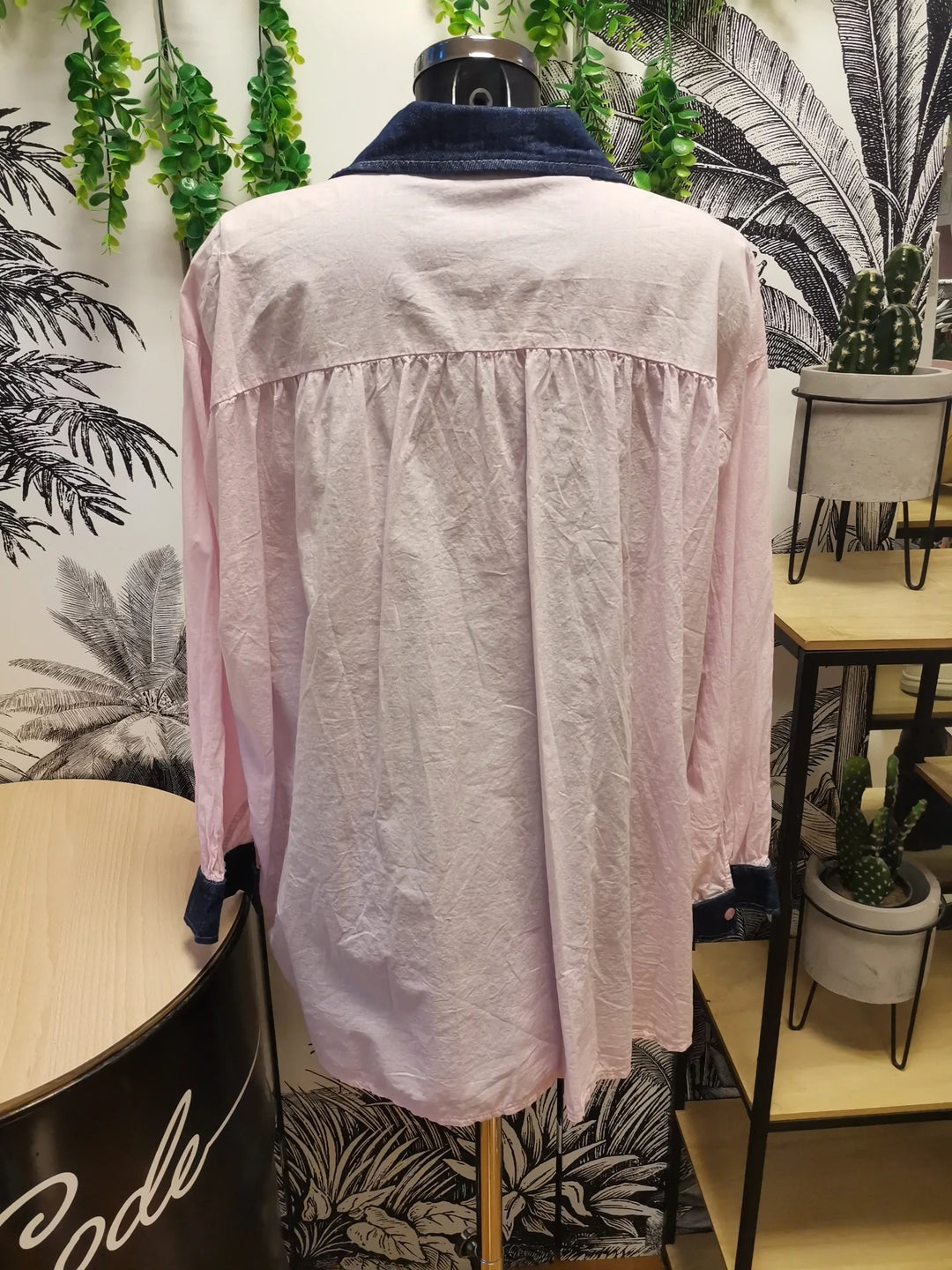 CHEMISE ROCK KELLY ROSE