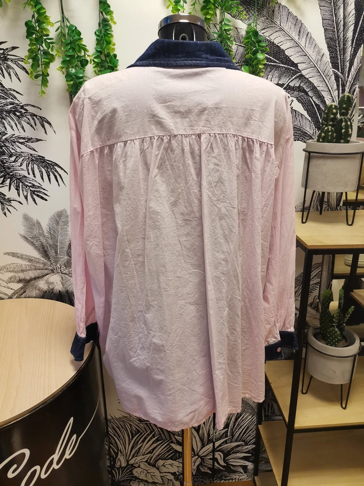 CHEMISE ROCK KELLY ROSE