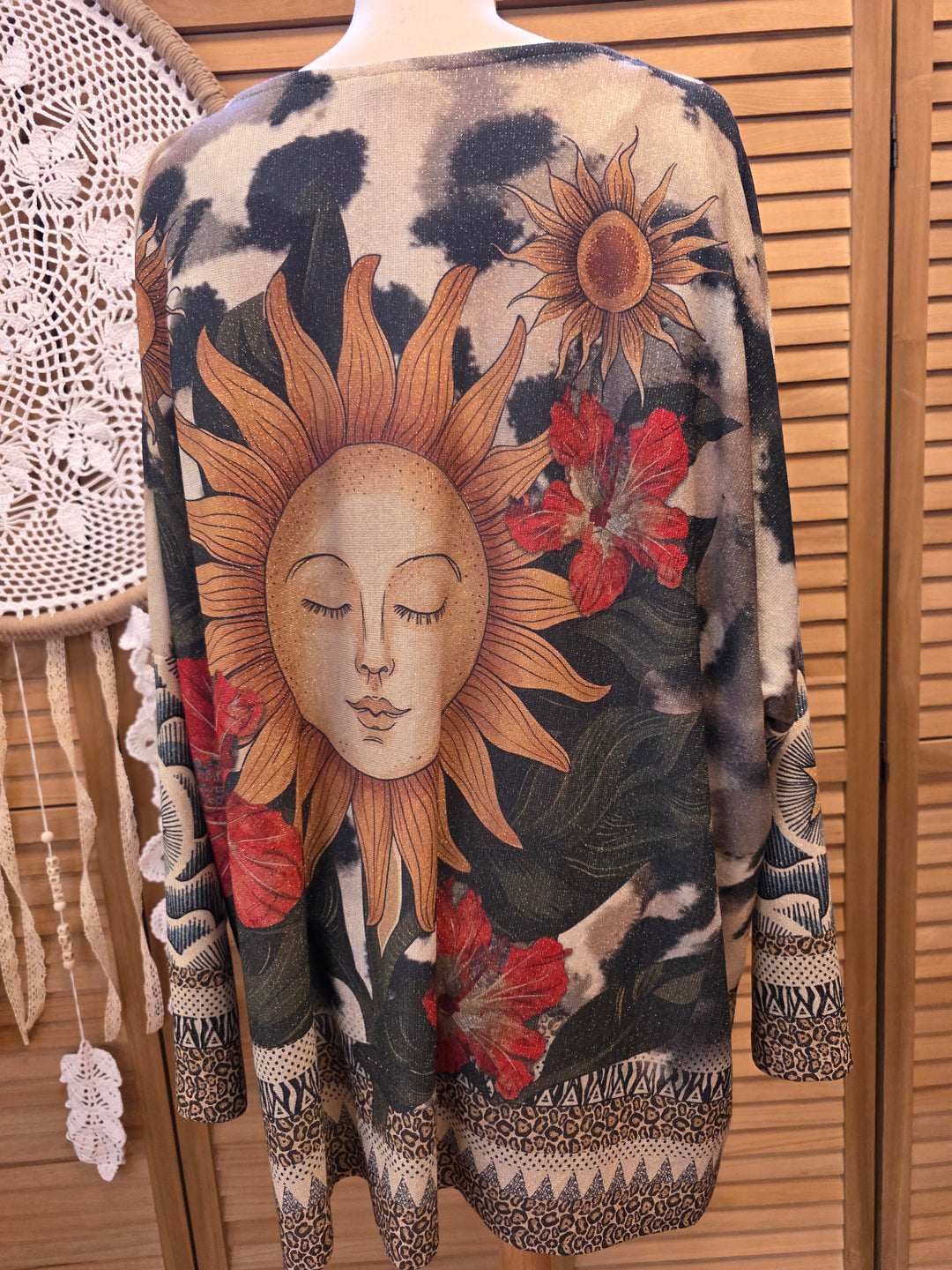 TUNIQUE OVERSIZE LUREX ODESSA SUN 2