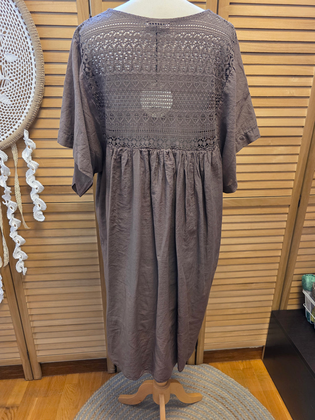 ROBE HAUT DENTELLE NOELIA
