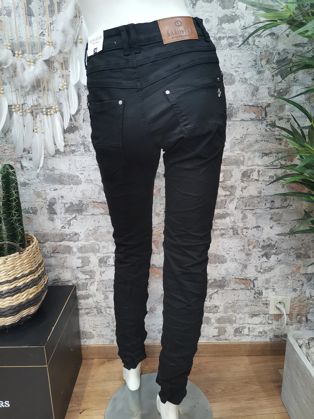 JEANS KAROSTAR RUBIS NOIR