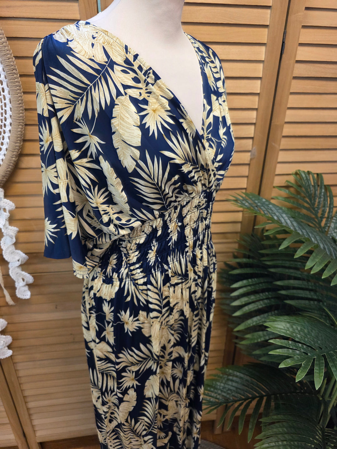 ROBE MAGIQUE MAJORQUE BLEU MARINE