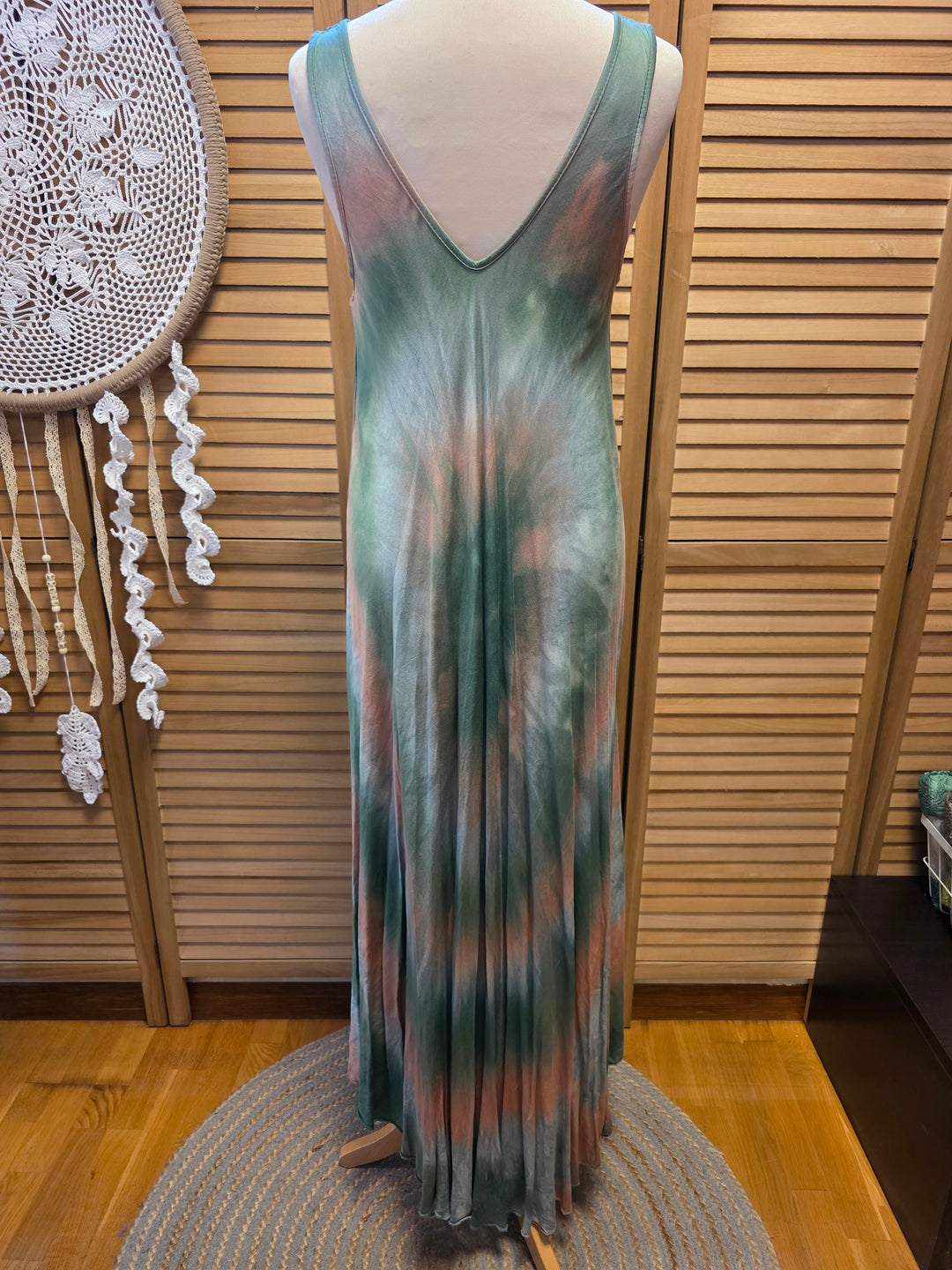ROBE SANS MANCHES TIE & DYE ROXANA