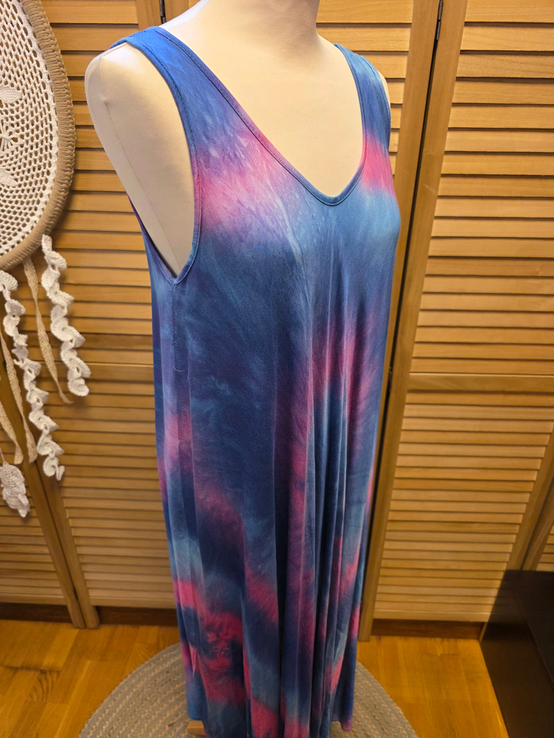 ROBE SANS MANCHES TIE & DYE ROXANA