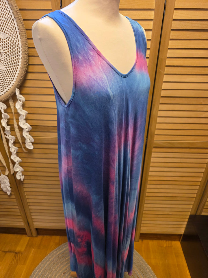 ROBE SANS MANCHES TIE & DYE ROXANA