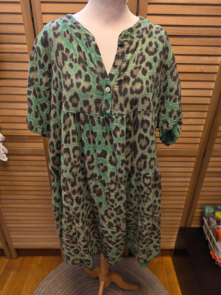ROBE EN GAZE DE COTON LEONIE