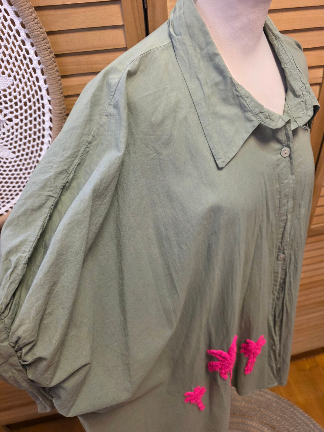 CHEMISE OVERSIZE PALME