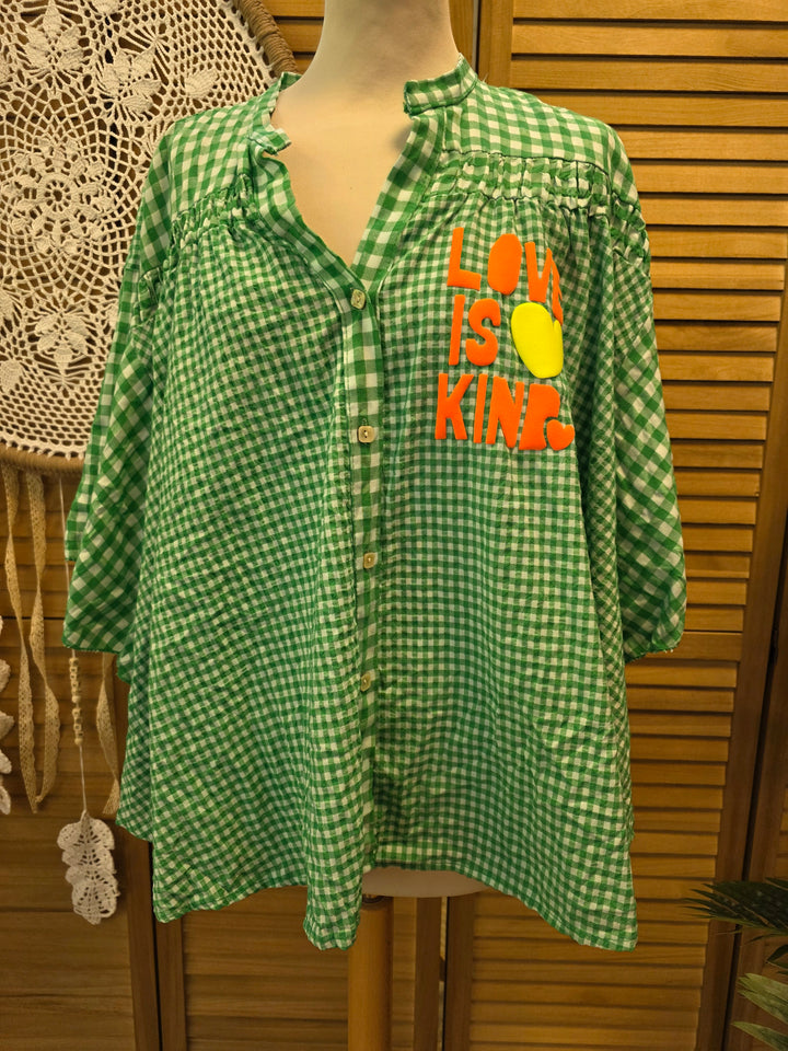 CHEMISE VICHY LOVE