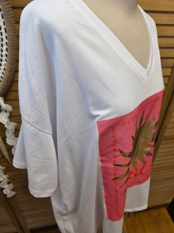 T SHIRT IMPRIMé SOLEIL