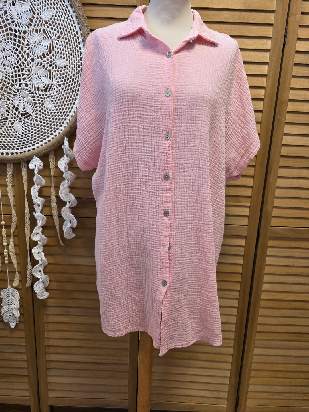 CHEMISE GAZE DE COTON OCCHIO
