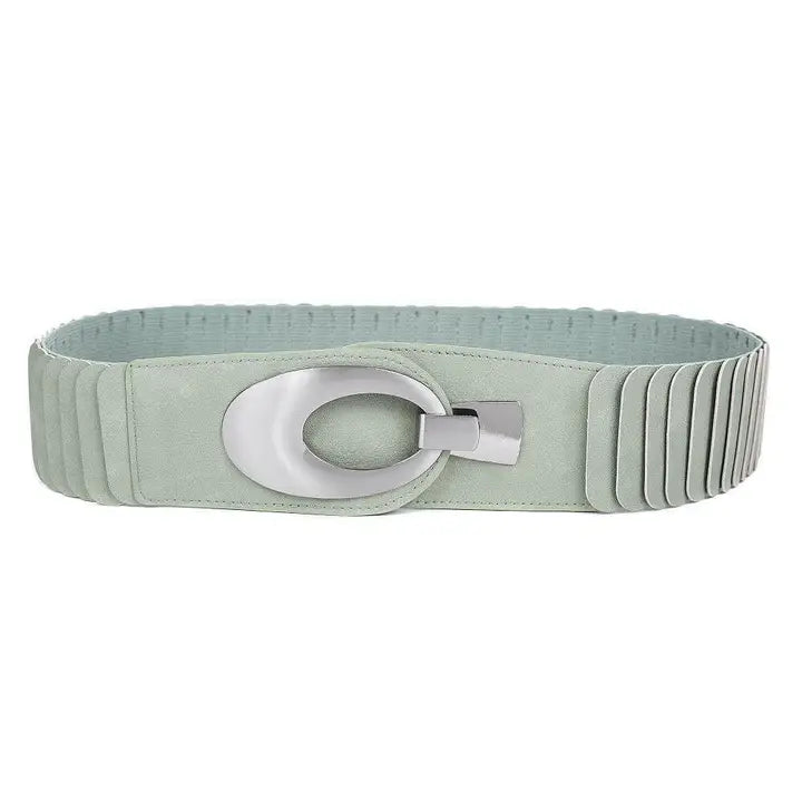 CEINTURE EXTENSIBLE CHRISTINA VERT D'EAU